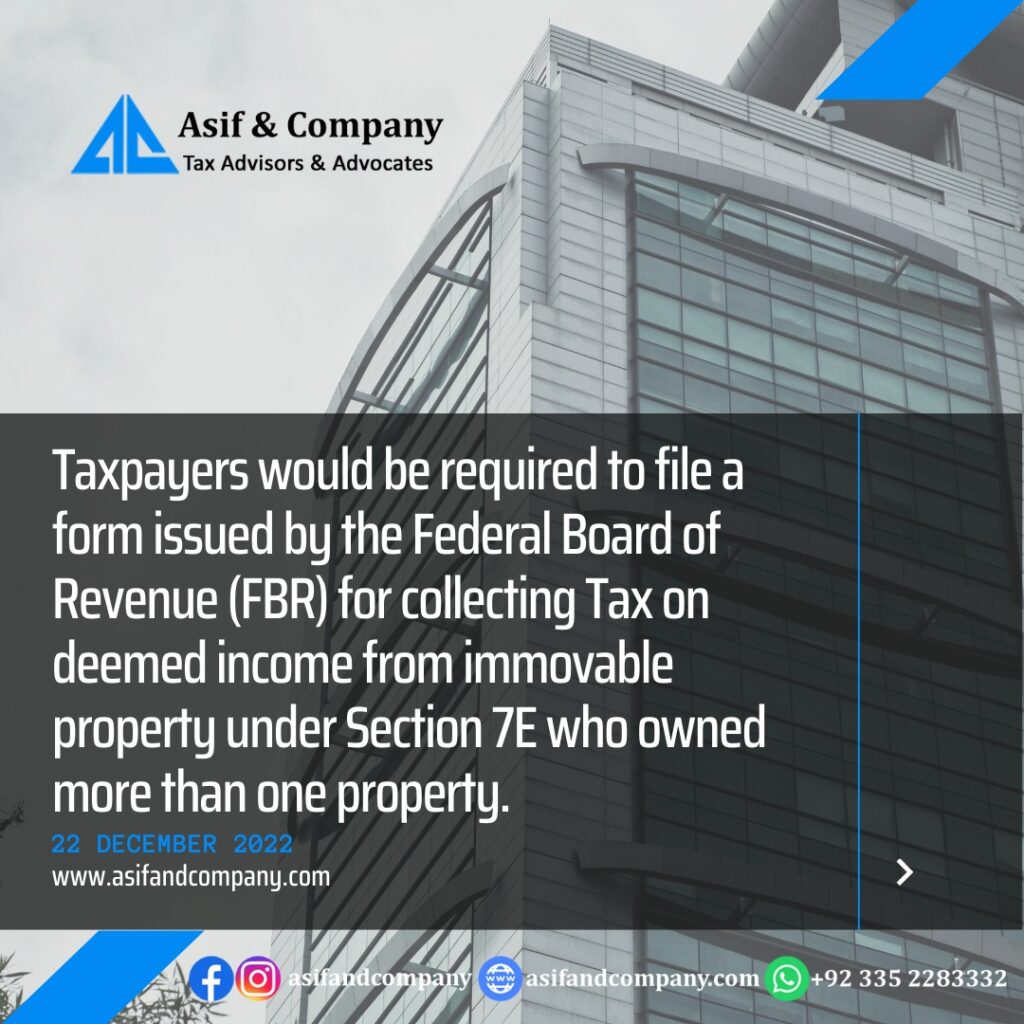 taxpayers-would-be-required-to-file-a-form-issued-by-the-fbr-asif-and